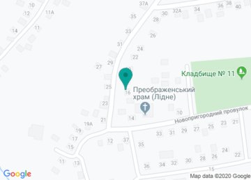 Свято-Преображенский Храм на карте Свято-Преображенский Храм на карте