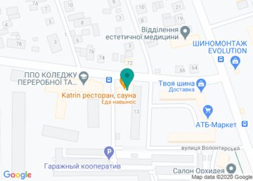 Катрин, сауна на карте