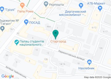 Пивной ресторан «Старгород» на карте Пивной ресторан «Старгород» на карте