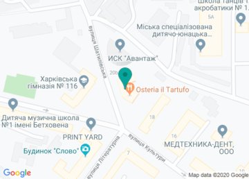 Ресторан «Зеленый попугай» на Научной на карте