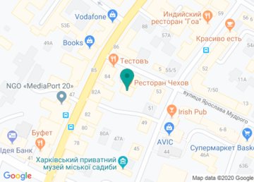 Ресторан «Чехов» на карте