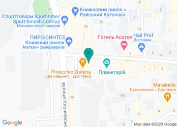 Проминь, учебный центр на карте Проминь, учебный центр на карте