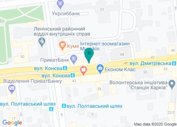 Зоомагазин «Murzikin» на карте Зоомагазин «Murzikin» на карте