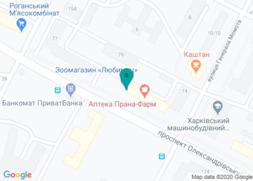 Зоомагазин «Любимец» на карте Зоомагазин «Любимец» на карте