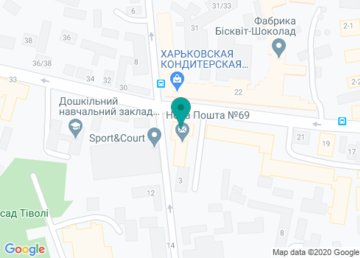 Экспресс-доставка «Новая почта», Отделение № 69 (до 30 кг) на карте