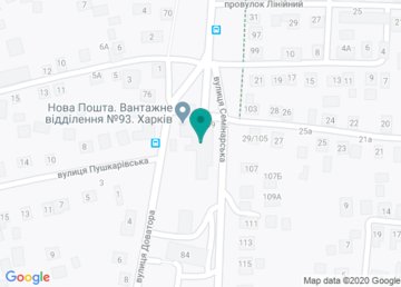 Экспресс-доставка «Новая почта», Отделение № 93 на карте Экспресс-доставка «Новая почта», Отделение № 93 на карте