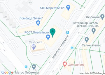 Супермаркет «РОСТ Алексеевский» на карте Супермаркет «РОСТ Алексеевский» на карте