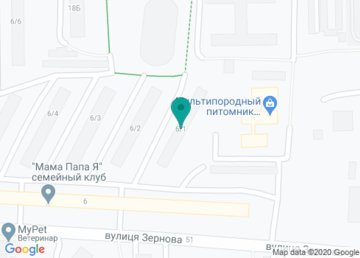 Стоматологический кабинет доктора Скрипки В.В. на карте