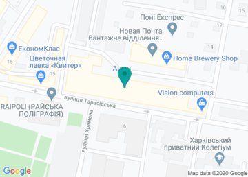 Гипермаркет «Ашан» на Тарасовской на карте