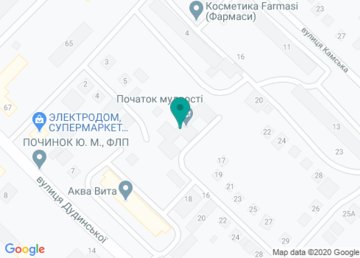 Стоматологический кабинет, ФЛП Мельник Н.А. на карте