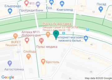 Сеть магазинов «Дом кофе» на 23 Августа на карте Сеть магазинов «Дом кофе» на 23 Августа на карте