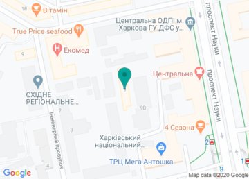 Магазин развивающих игр «Rozum» Научная на карте