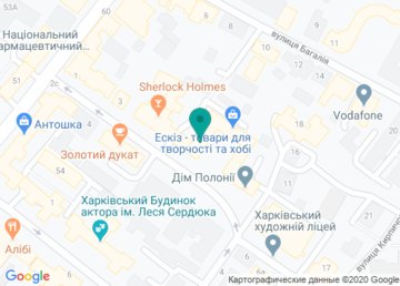 Копировальный центр «Копі-А» на карте Копировальный центр «Копі-А» на карте