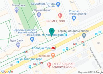 Амбулатория №2 ЦПМП КНП «Городская детская клиническая больница №19» ХГС на карте Амбулатория №2 ЦПМП КНП «Городская детская клиническая больница №19» ХГС на карте