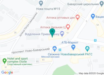 Аптека 1СА, 1 Социальная аптека на Китаенко на карте Аптека 1СА, 1 Социальная аптека на Китаенко на карте