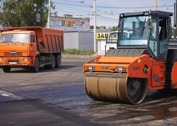 Улицы Плановую и Дудинскую ремонтируют Улицы Плановую и Дудинскую ремонтируют