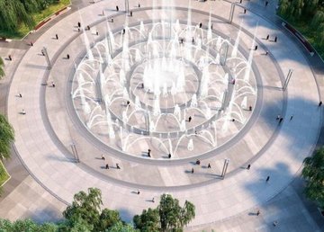 Фонтан на площади Свободы откроют этим летом Фонтан на площади Свободы откроют этим летом