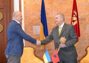 Александр Скакун встретился с делегацией Республики Албания Александр Скакун встретился с делегацией Республики Албания