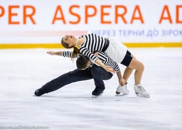Александра Назарова и Максим Никитин - пятикратные чемпионы Украины по фигурному катанию