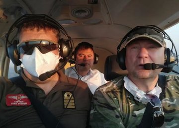 Алексей Кучер поблагодарил Гражданский воздушный патруль за помощь в выявлении очагов пожаров в области Алексей Кучер поблагодарил Гражданский воздушный патруль за помощь в выявлении очагов пожаров в области