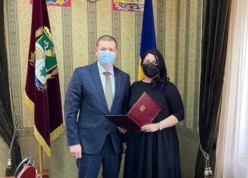 Айна Тимчук представила нового председателя Чугуевской РГА Айна Тимчук представила нового председателя Чугуевской РГА