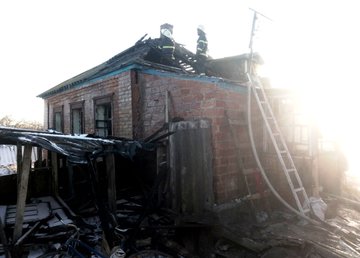 Балаклейский район: на месте пожара обнаружено тело погибшего мужчины