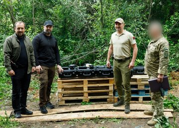 Бійцям на Куп’янському напрямку передали дрони та тепловізори