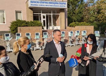 Больницы Харьковской области получили 16 новых аппаратов ИВЛ Больницы Харьковской области получили 16 новых аппаратов ИВЛ
