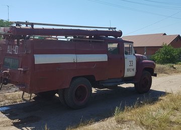 Дергачевский район: пожарные оперативно ликвидировали пожар на территории частного домовладения