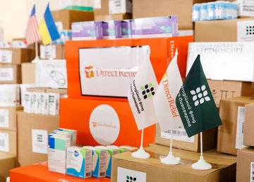 Для 37 медзакладів Харківщини передали гуманітарний вантаж