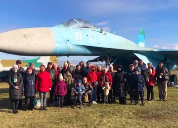 Для харьковчан провели социальную экскурсию на аэродром «Коротич» Для харьковчан провели социальную экскурсию на аэродром «Коротич»