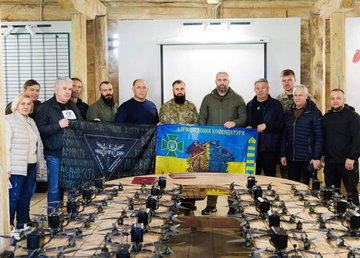 Докладаємо зусиль для підсилення обороноздатності Харківщини – Олег Синєгубов в ході передачі бойових дронів