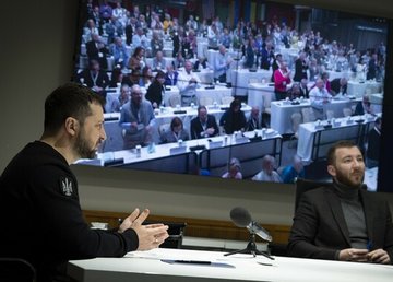 Допомога Україні зараз – це інвестиція у глобальний мир, у реальну архітектуру безпеки – звернення Президента