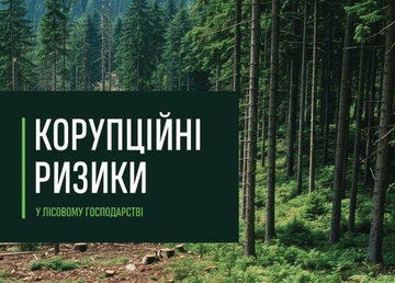 Дослідження НАЗК «Корупційні ризики у лісовому господарстві»-2025