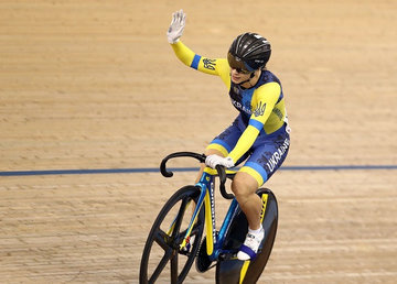 Елена Старикова стала чемпионкой Европы по велотреку