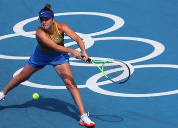 Элина Свитолина впервые вышла в полуфинал Олимпиады