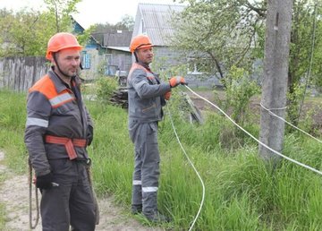 Енергетики повернули світло до ще одного села в Ізюмському районі