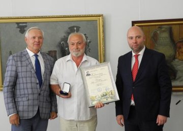 Евгений Грицков поздравил лауреатов премии имени Ильи Репина Евгений Грицков поздравил лауреатов премии имени Ильи Репина