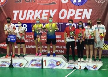 Евгения Кантемир завоевала два «золота» «Turkey U17 Open 2021»