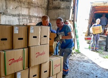 Европейская компания бесплатно передала оборудование «Харьковским тепловым сетям» Европейская компания бесплатно передала оборудование «Харьковским тепловым сетям»