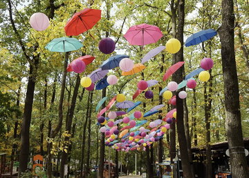 Фельдман Экопарк приглашает на выходных любоваться хризантемами и запускать змеев