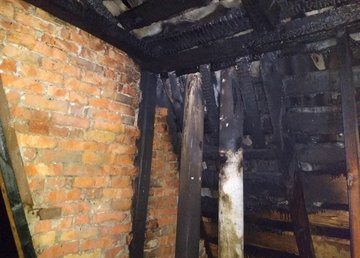 г. Мерефа: спасатели оперативно ликвидировали пожар в частном жилом доме