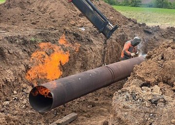 Газоснабжение возобновили для 14,5 тыс. семей Харьковской области