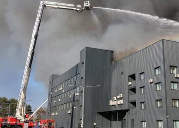 ГСЧС в данных за сутки: Из-за обстрелов пожары возникли в Киевском и Индустриальном районах