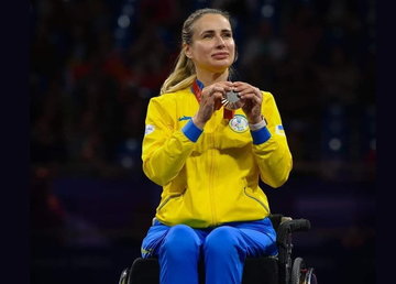 Харківська фехтувальниця Олена Федота-Ісаєва здобула другу бронзову медаль Паралімпійських ігор