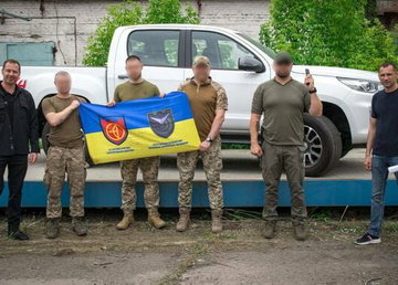 Харківська ОВА спільно з Курилівською громадою передали українським захисникам техніку та дрони