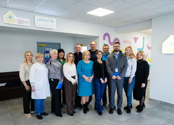 Харківська ОВА спільно з ЮНІСЕФ продовжує відновлювати заклади охорони здоров'я у громадах області