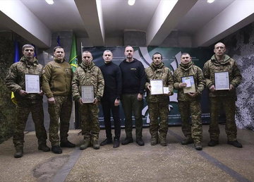 Харківська ОВА відзначила бійців мобільних вогневих груп «Слобода» ОТУ «Харків» Харківська ОВА відзначила бійців мобільних вогневих груп «Слобода» ОТУ «Харків»