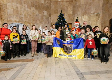 Харківська ОВА влаштувала новорічне свято для дітей військовослужбовців Харківська ОВА влаштувала новорічне свято для дітей військовослужбовців