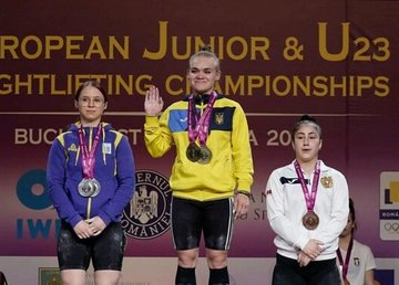 Харківська спортсменка Світлана Самуляк здобула три «золота» на чемпіонаті Європи з важкої атлетики
